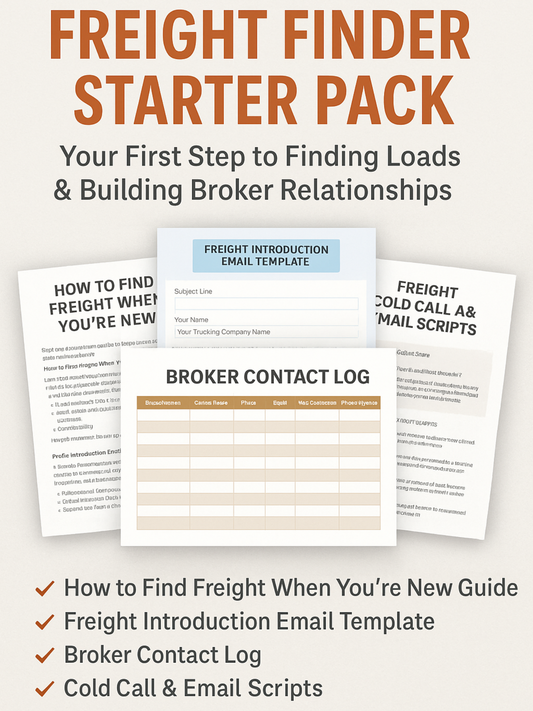 FREIGHT FINDER STARTER PACK - BROWN GIRL ESSENTIALS